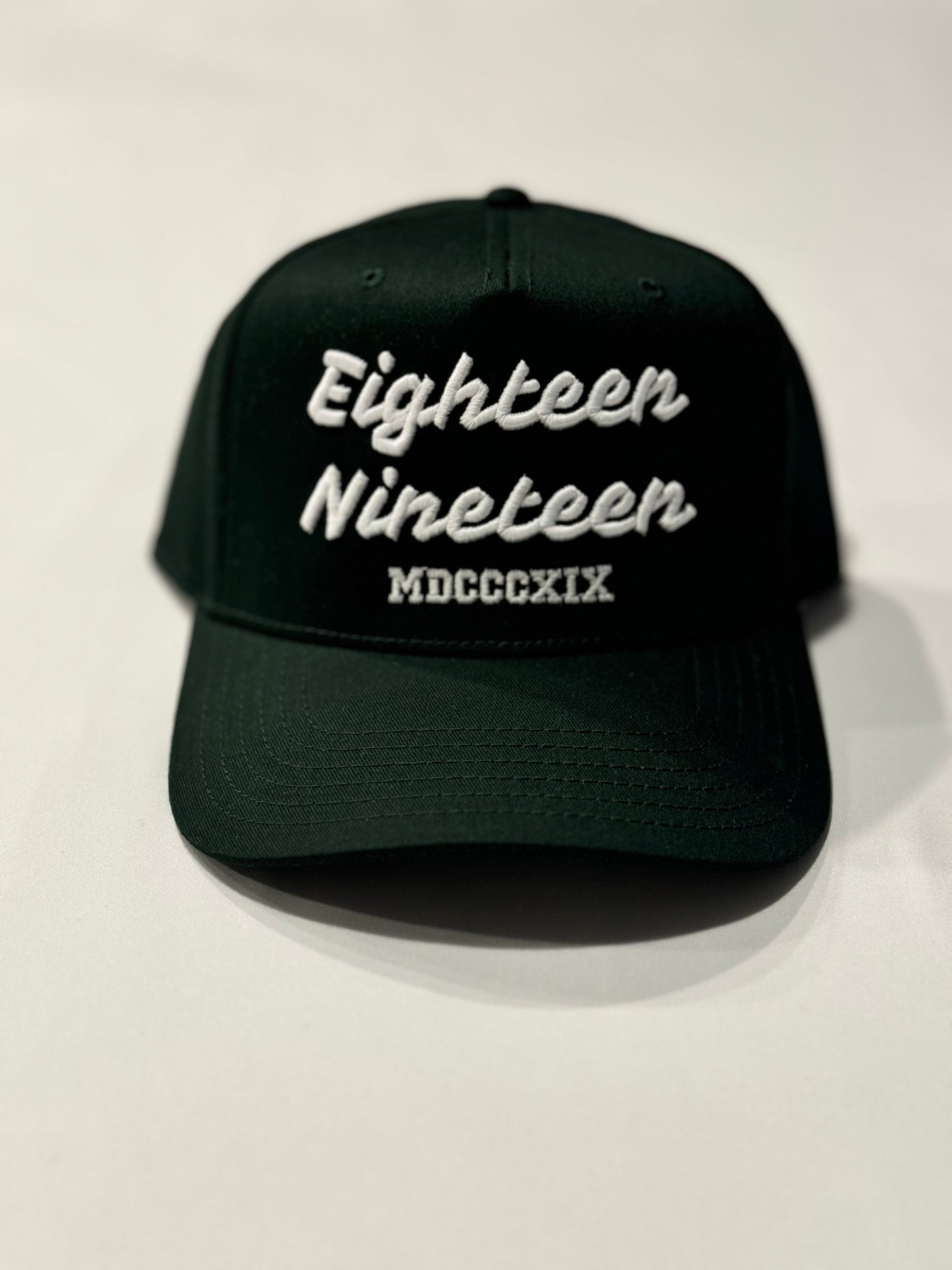 Eighteen Nineteen Embroidered Snapback